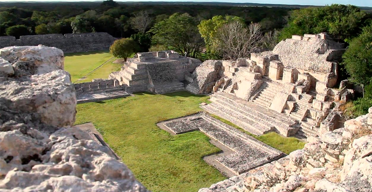 Visita la zona arqueológica de Edzná en Campeche