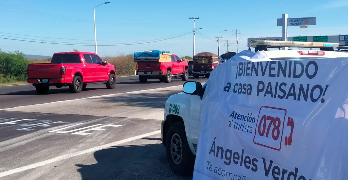 Ángeles Verdes brindan más de 300 servicios durante el Operativo