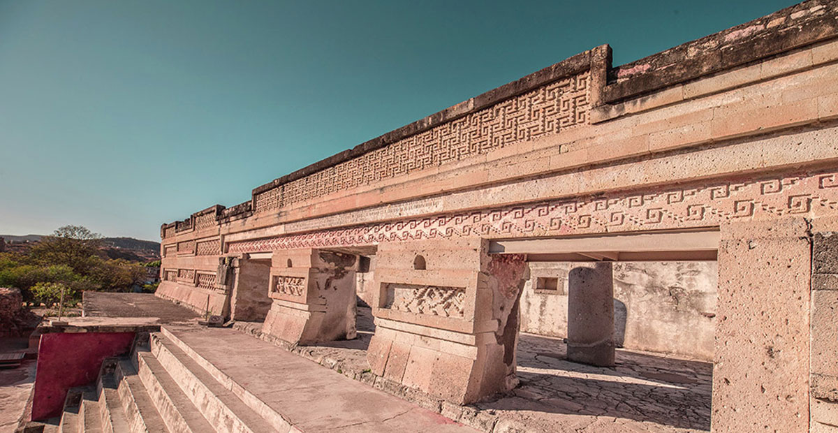 La zona arqueológica de Mitla, una de las más importantes de Oaxaca