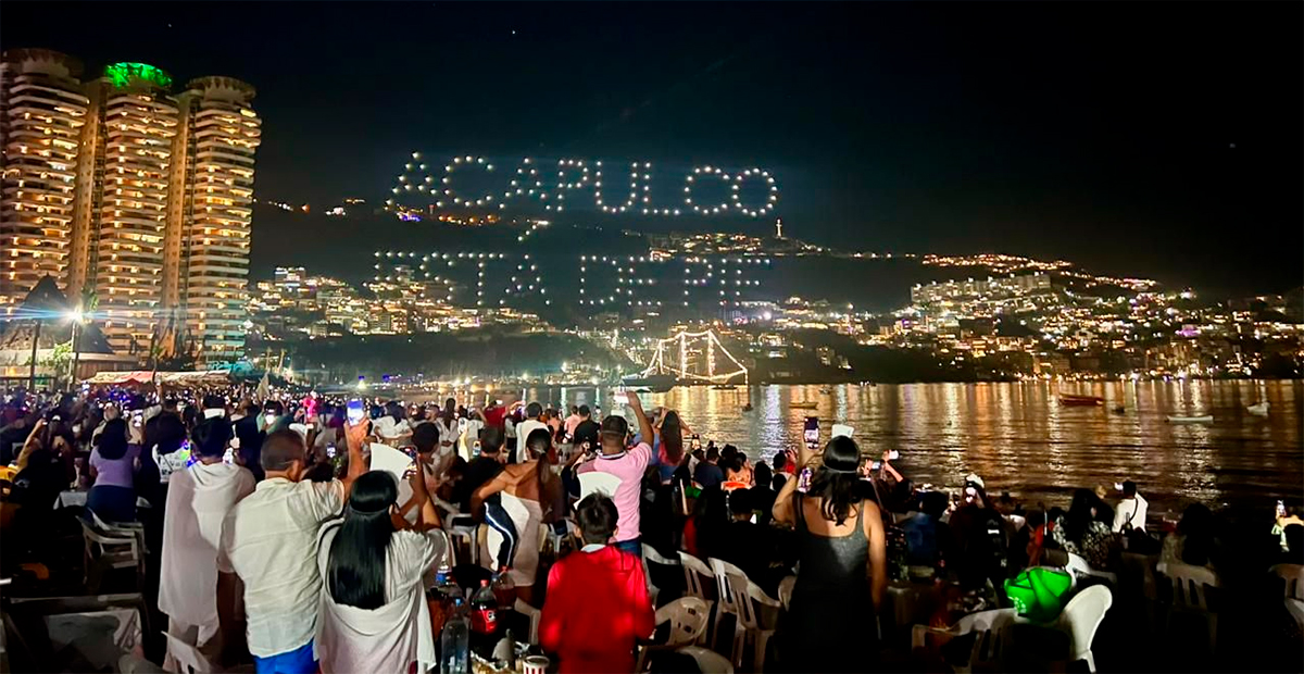 Acapulco percibió más de 500 millones de pesos en festejos de fin de Año