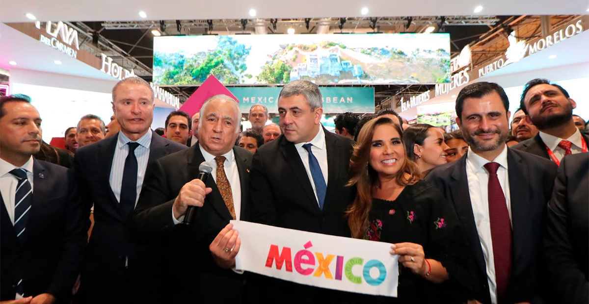 Inicia la destacada presencia de México en FITUR 2024 con el pabellón más grande de América