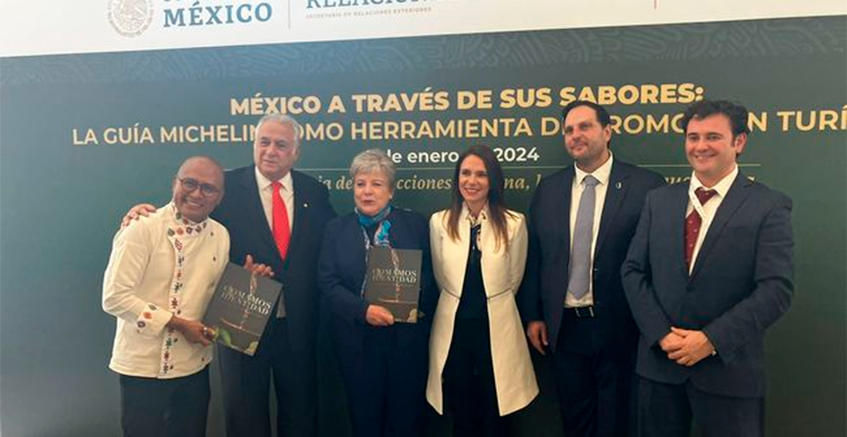 Celebran en la REC 2024 a la gastronomía mexicana por ingresar a Guía Michelin