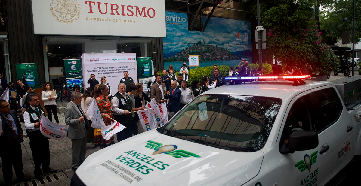 Sectur fortalece el turismo de México con 145 nuevas unidades de Ángeles Verdes