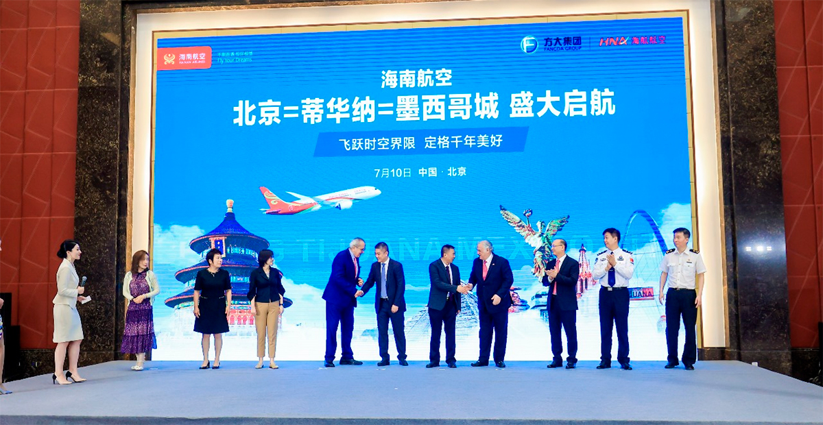 Conectividad aérea con China, clave para impulsar el turismo y la derrama económica en México