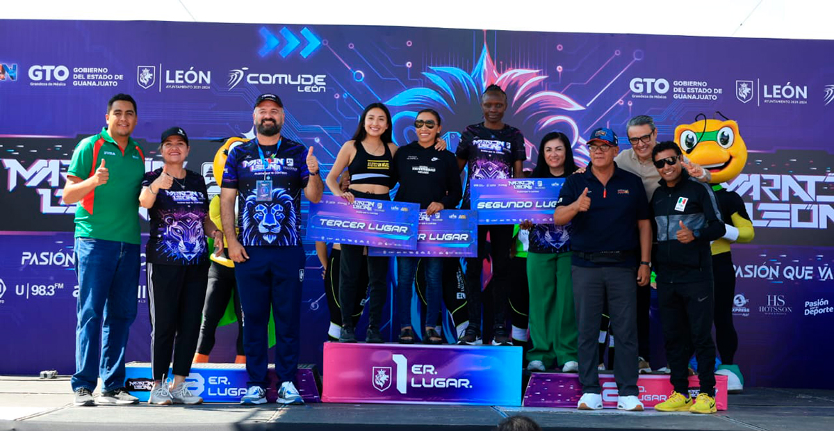 León celebra con éxito la 44ª edición del Maratón León Valladolid