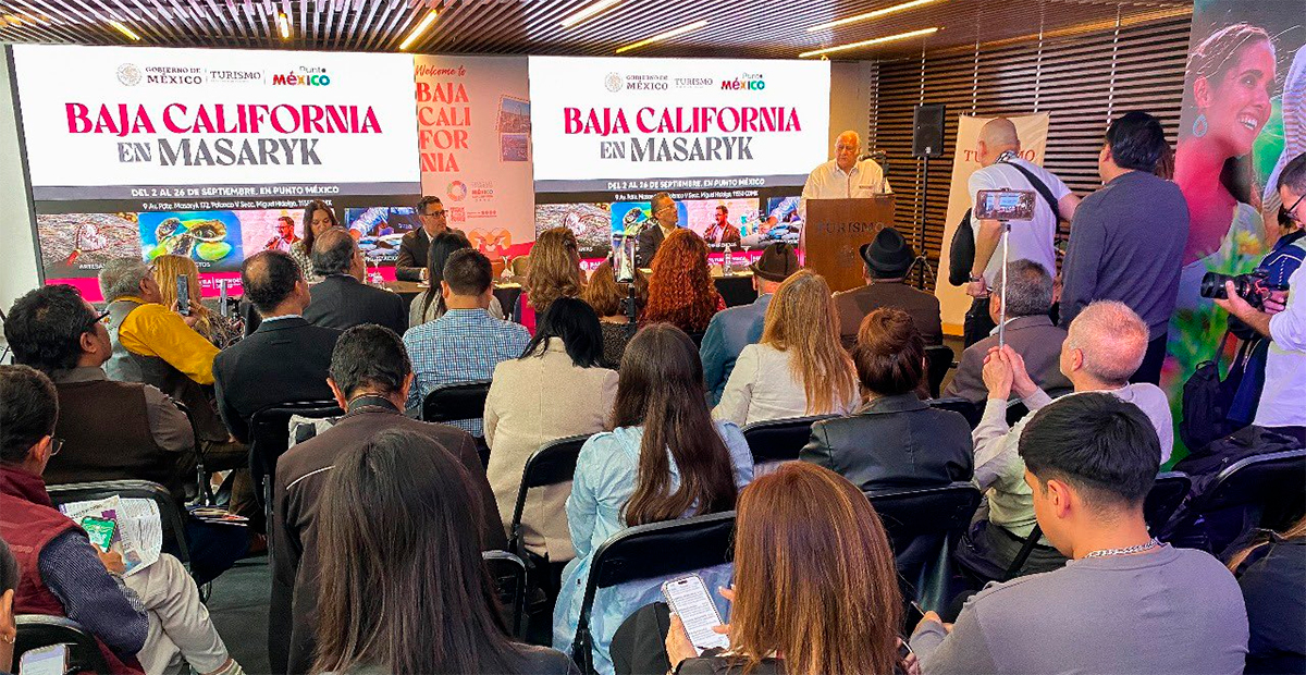 Llega Baja California, sede del Tianguis Turístico México 2025, a Punto México