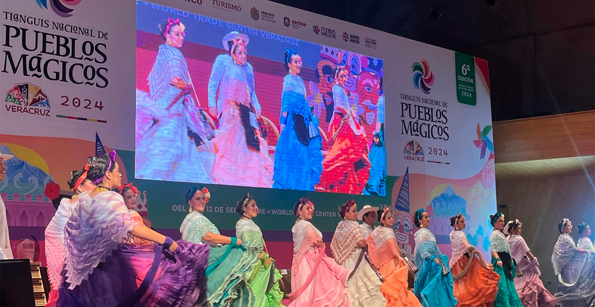 La magia de México presente en el 6º Tianguis Nacional de Pueblos Mágicos en Veracruz