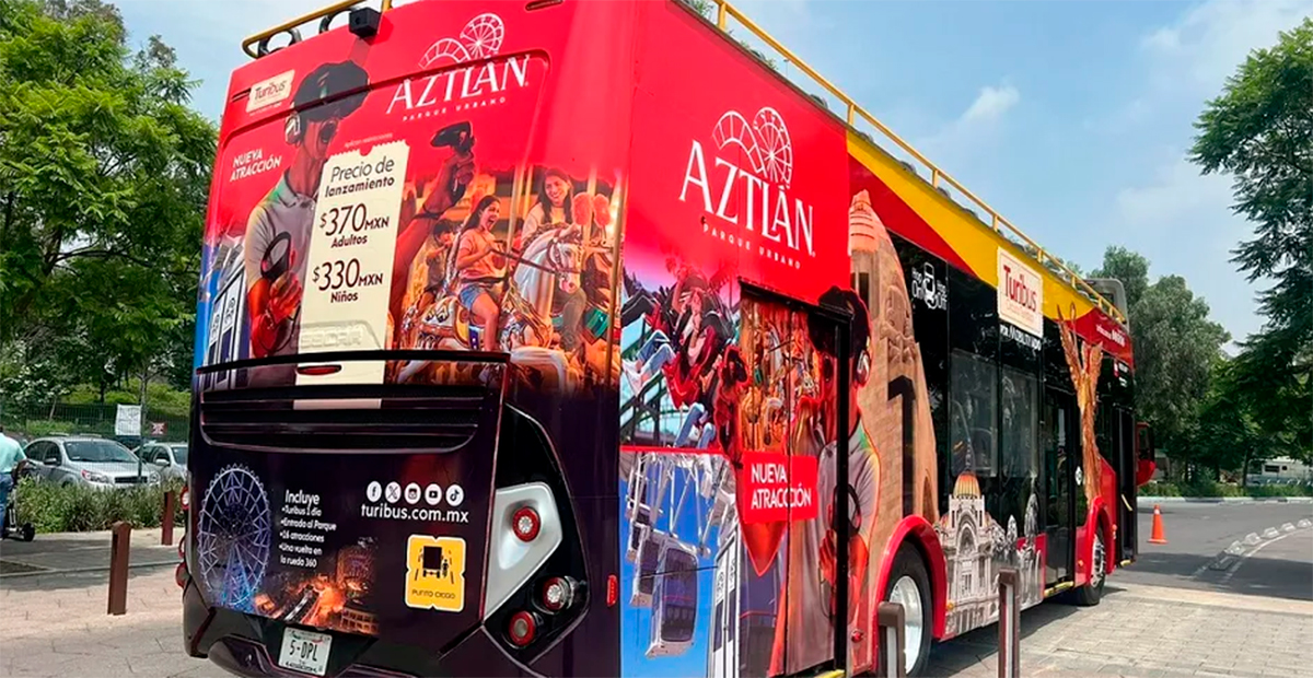 Aztlán Parque Urbano y Turibus: diversión garantizada en la Ciudad de México