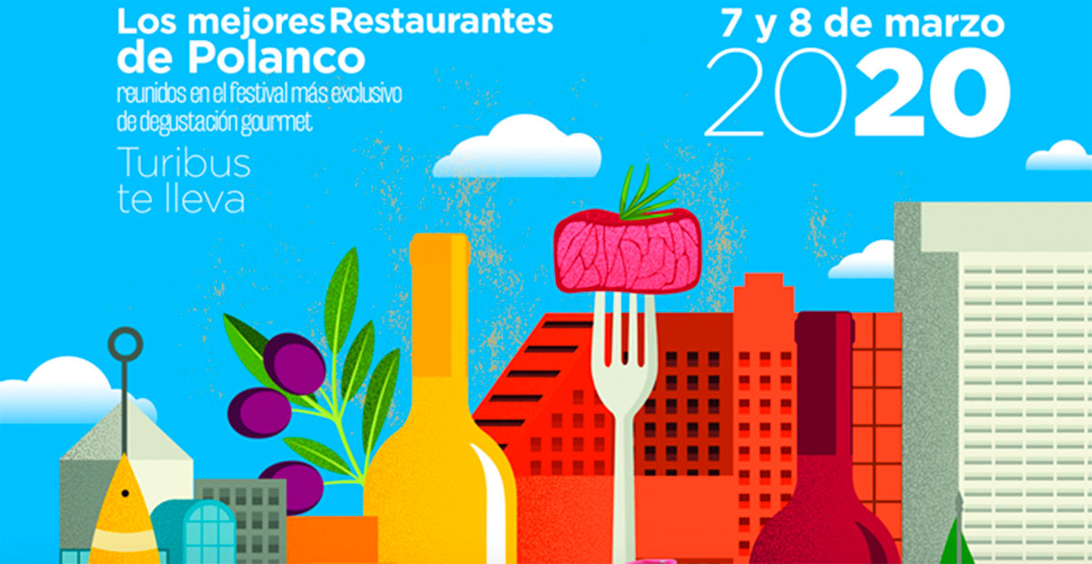 Turibus lleva el lujo gastronómico a Campo Marte con sabor es Polanco 2025