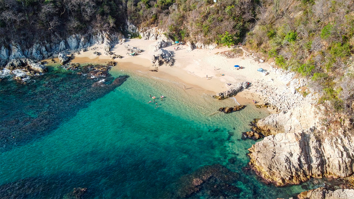 Playa El Violín: El paraíso escondido de Huatulco que conquista corazones