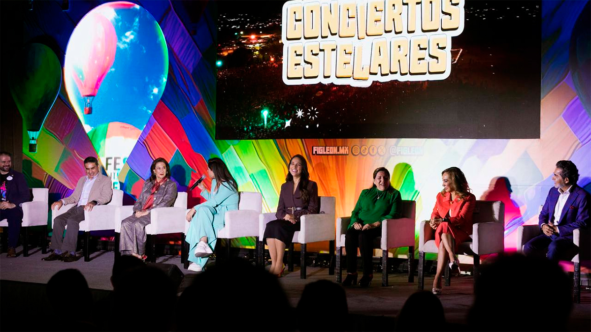 Presentan a nivel nacional el Festival del Globo 2025 en León