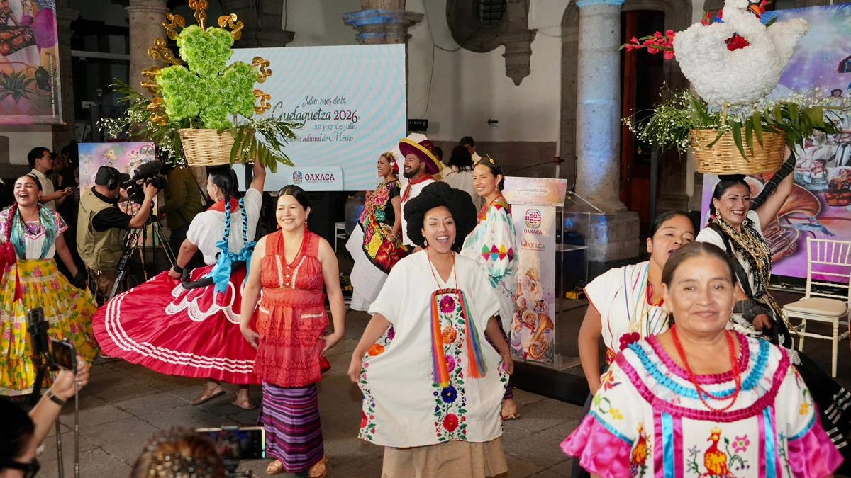 Oaxaca presenta la Guelaguetza 2026, la máxima fiesta cultural de México