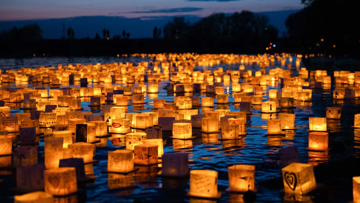 Water Lantern Festival iluminará el Lago Mayor de Chapultepec durante Día de Muertos