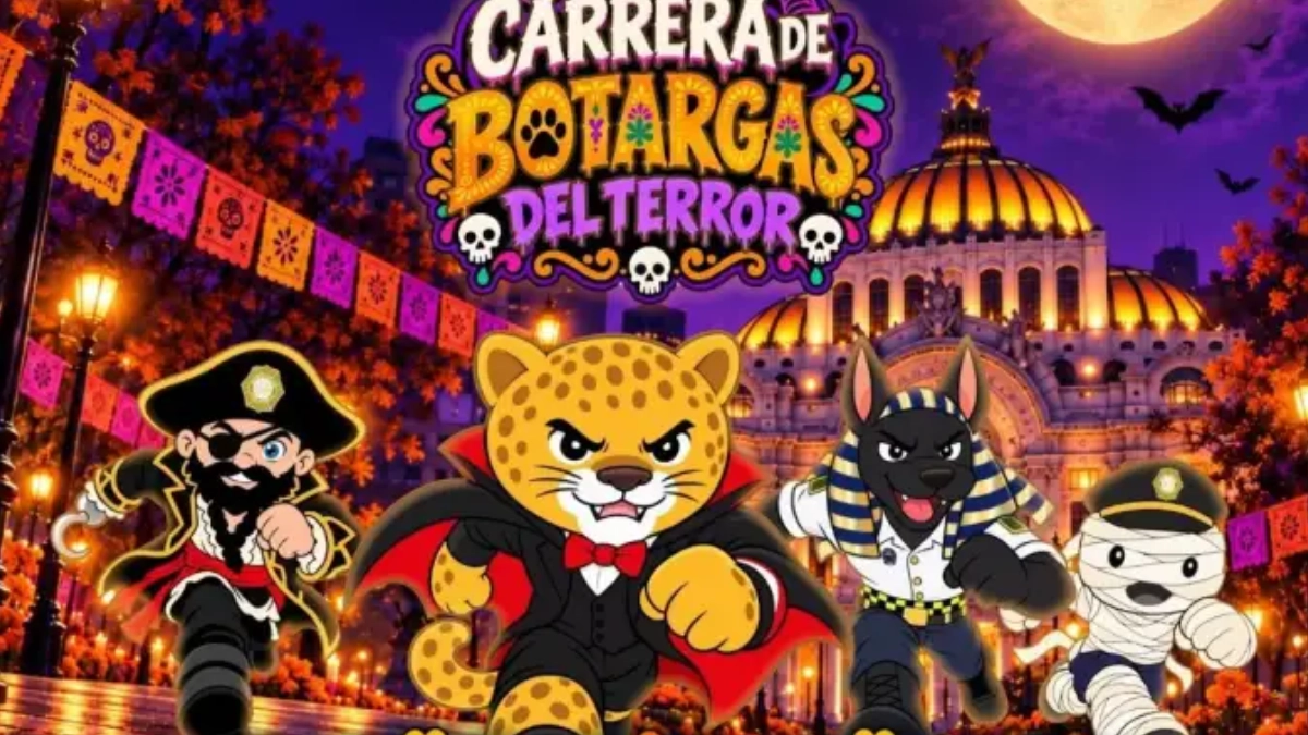 La Carrera de Botargas del Terror llenará de Halloween el Centro Histórico de la CDMX